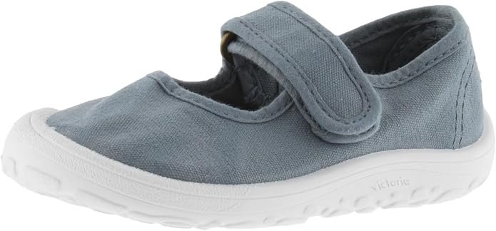 victoria Merceditas Unisex Respetuosas Barefoot Bosco Lona Tintada DREC & Tira Adherente 1370109 para Niños